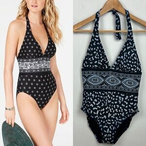 Michael Kors Cruise 2020 1 Piece Swim Bathing Suit Sz 10